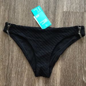 NEVER WORN H&M black bikini bottom